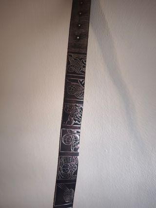 Cinturón Marvel Spiderman Piel Marrón Talla 32