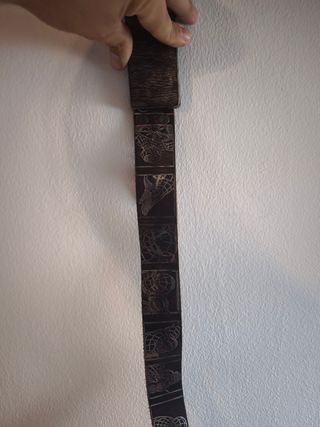 Cinturón Marvel Spiderman Piel Marrón Talla 32