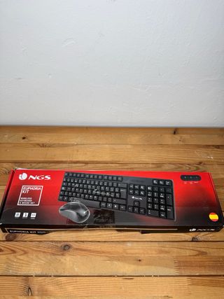 Teclado y Ratón NGS Inalámbrico 2.4GHz