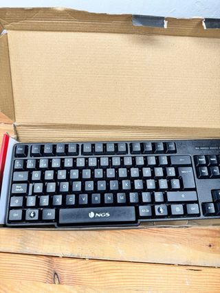 Teclado y Ratón NGS Inalámbrico 2.4GHz