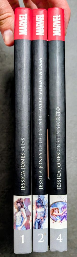 Marvel Saga Jessica Jones. Tomos 1,2,4