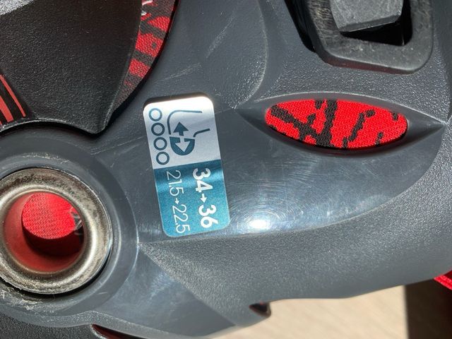 Patines en línea Oxelo rojo/negro 34-36