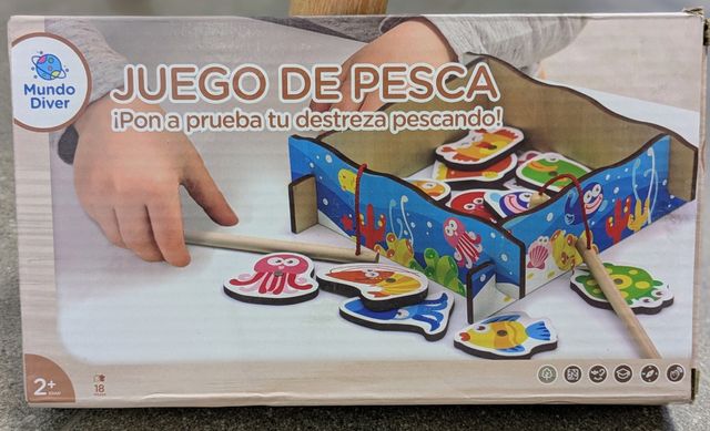 Juego de Pesca Magnético Mundo Diver