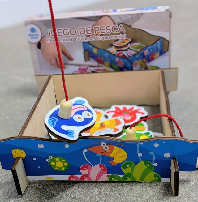 Juego de Pesca Magnético Mundo Diver