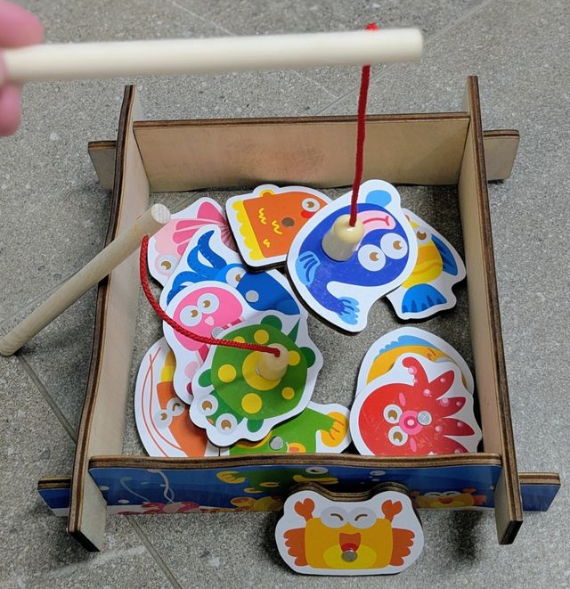 Juego de Pesca Magnético Mundo Diver