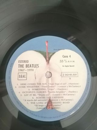 2 LPs 1973 🇪🇦 The Beatles / 1967-1970 Album Azul