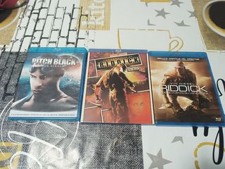 Trilogía Riddick Blu-ray Ediciónes Españolas