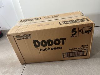Pañales Dodot Talla 5 (11-16 kg) - 108 uds