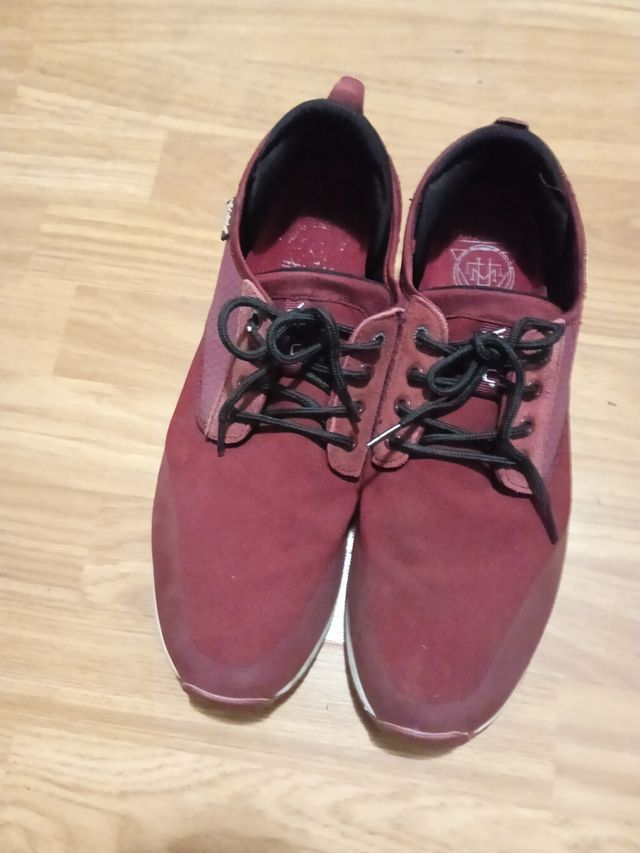 Zapatillas Wau Hombre Talla 45 Rojas