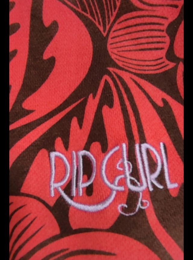 Sudadera Rip Curl Roja Floral