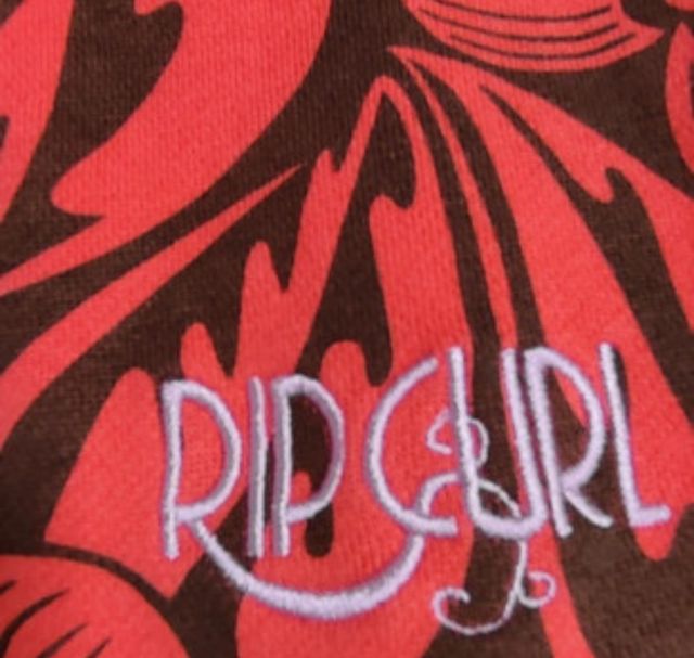 Sudadera Rip Curl Roja Floral