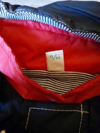 Giacca bimbi blu con cappuccio