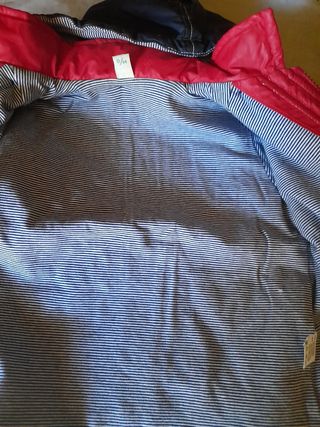 Giacca bimbi blu con cappuccio