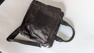 Borsa Testoni uomo pelle marrone