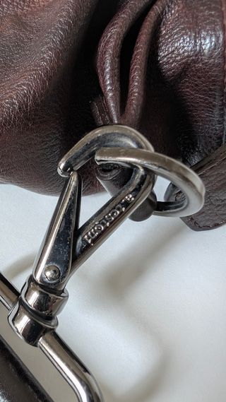 Borsa Testoni uomo pelle marrone