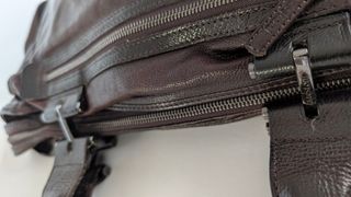 Borsa Testoni uomo pelle marrone