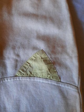 Pantaloni bimbi menta con tasche