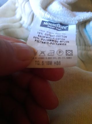 Pantaloni bimbi menta con tasche