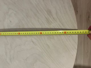 Mesa redonda de madera 85cm