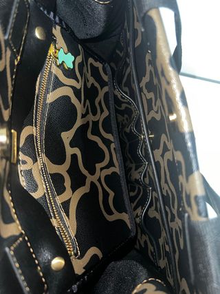 Bolso Tous Negro y Marrón