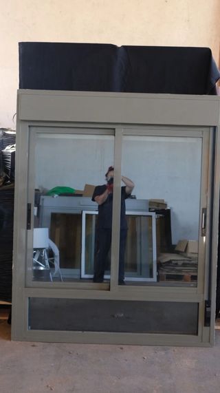 Ventana corredera aluminio