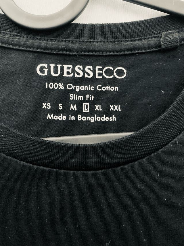 Camiseta Guess Negra Talla M