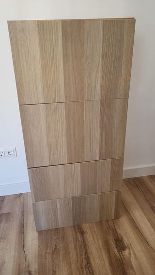 Armario oficina de Ikea madera