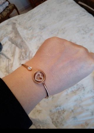 Bracciale Lotus Silver cuore zirconi