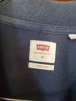 Polo Levi's Uomo Blu Taglia M