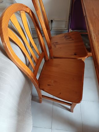 Comedor rústico de madera