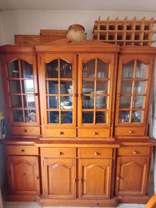 Comedor rústico de madera