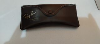 Gafas Ray-Ban Aviator Doradas con Funda