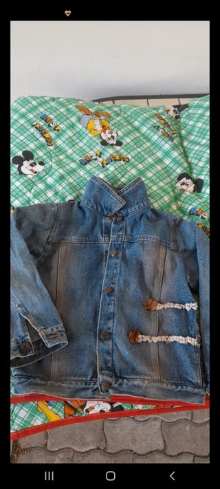 Giacca jeans bambina