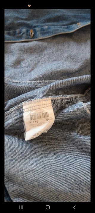 Giacca jeans bambina