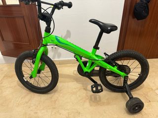 Bicicleta Monty 16” color Verde