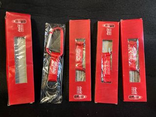 Lotto 4 portachiavi Coca-Cola