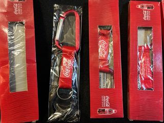 Lotto 4 portachiavi Coca-Cola