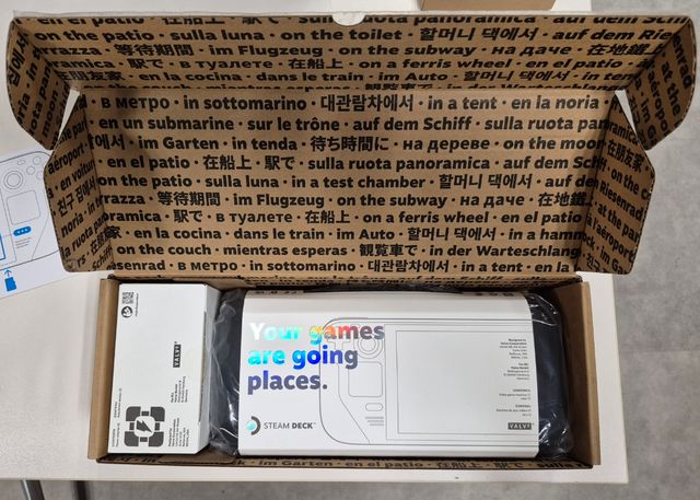 Steam Deck LCD 1TB Negra Nueva