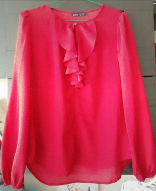 Blusa Shein Roja T. M