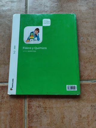 FISICA Y QUIMICA SERIE INVESTIGA 2 ESO SABER HACER