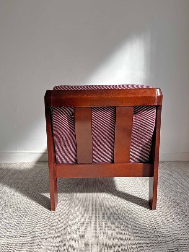 Butaca Madera Guilleumas Años 60