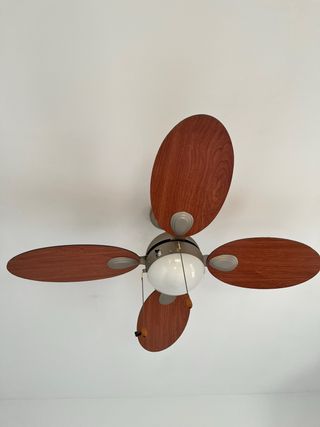 Ventilador de techo con luz