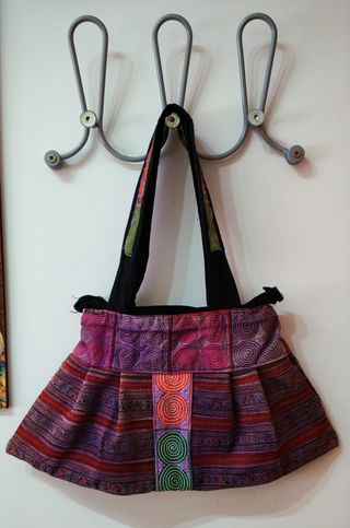 Borsa in tessuto donna