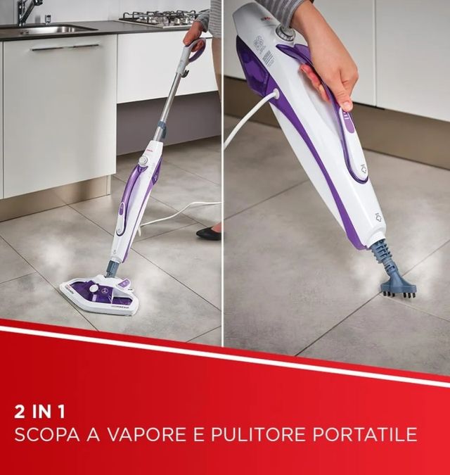 Scopa a vapore Polti
