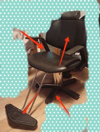 Sillón de peluqueria