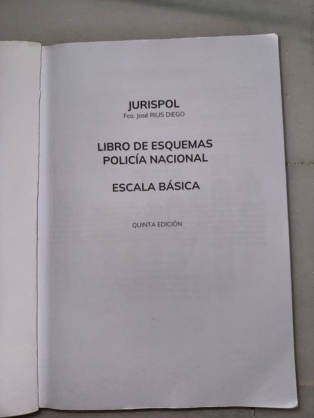 Libro esquemas jurispol