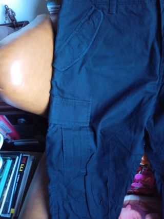 Pantalones Cargo H&M Negros
