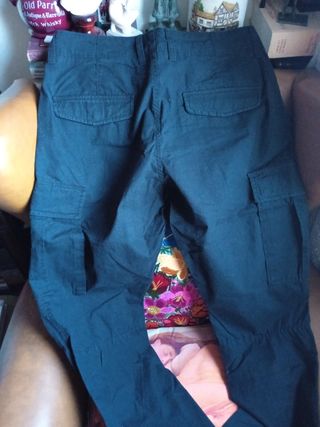 Pantalones Cargo H&M Negros