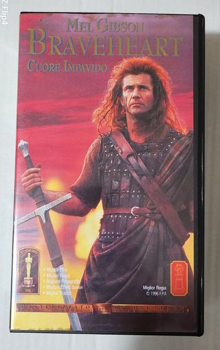 VHS Braveheart - Mel Gibson