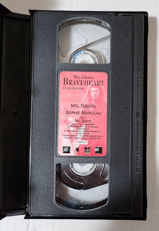 VHS Braveheart - Mel Gibson